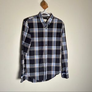Club Monaco Dress Shirt Plaid
